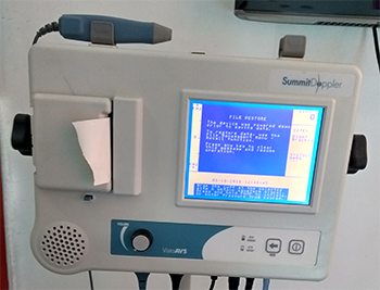 PLETISMOGRAFÍA DE VASOS ARTERIALES EN MIEMBROS INFERIORES